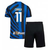 Inter Milan Joaquin Correa #11 Hemmadräkt Barn 2024-25 Kortärmad (+ Korta byxor)